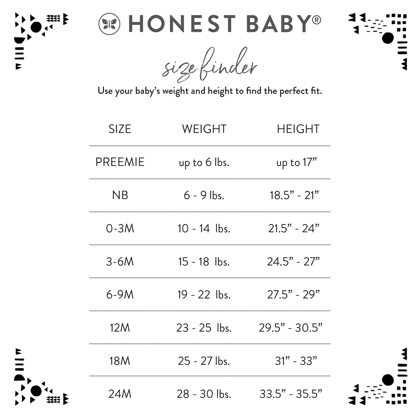 HonestBaby 3-Pack Footed Pants Roomy Fit Pull on Bottoms 100% Organic Cotton for Infant Baby Boys, Girls, Unisex 3-6 Months Jumbo Leaf Sage