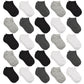 Kids Socks, 25 Pairs Toddler Socks Low Cut for Boys Girls(0-14 Years Old), 25 Pairs Children Ankle Socks Set 10-14 Years #1 Black+white+grey+darkgrey 25pk