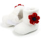 Cozy Sunflower Cotton Baby Boots