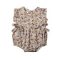 Summer Flower Baby Girls Ruffles Romper