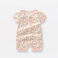 Bamboo Fiber Baby Zippered Romper