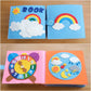 Montessori Series Children's Baby Cloth Book