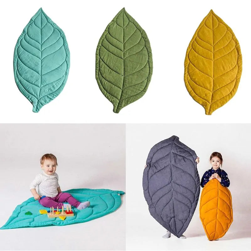 Baby Leaf Shape Soft Crawling Play Mat