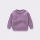 Baby Boys Girls Children Autumn And Winter Loose Knitted Coat Sweater