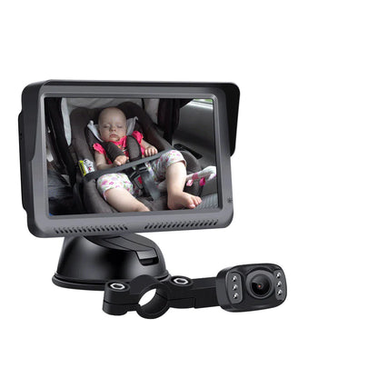 5" AHD Baby Car Monitor with Infrared Camera