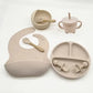 Baby Silicone Feeding Tableware Set